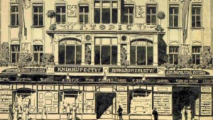 Topičův dům - historické foto